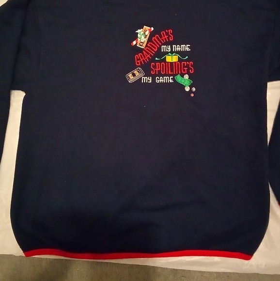 LG Christmas Grandma's Sweatshirt - Picture 3 of 6